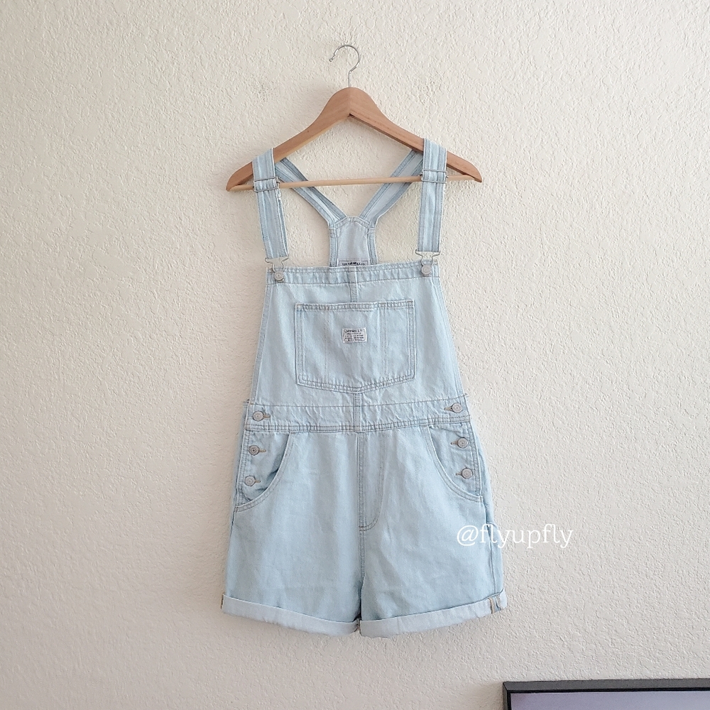 Levi's Shortalls Short Overalls - Picture 8 of 8